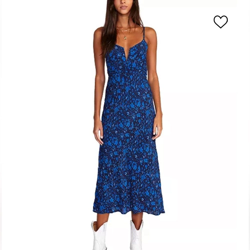 RVCA Montague Midi Dress - NEW